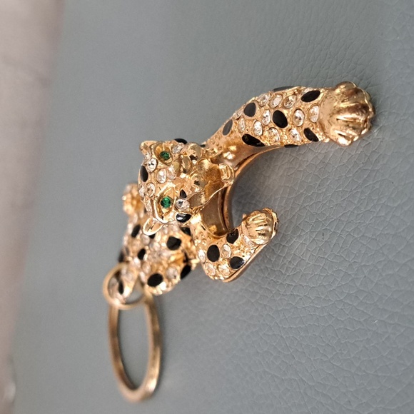 Accessories - Vegas is Calling! Put your keys on this Vegas Cheetah Key Ring. 5 inches